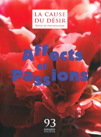 Affects et passions
