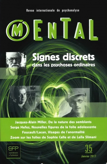 Signes discrets dans les psychoses ordinaires