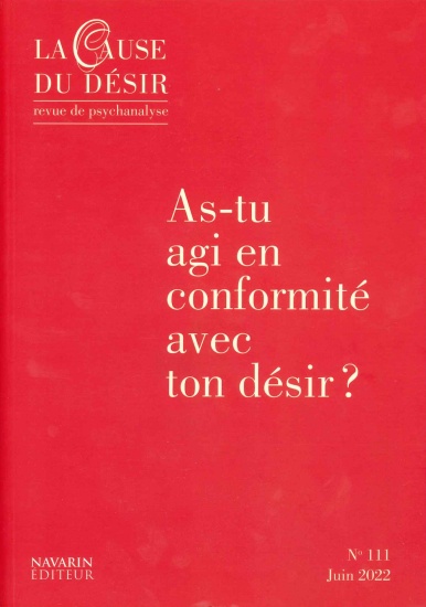 As-tu agi en conformité avec ton désir ?