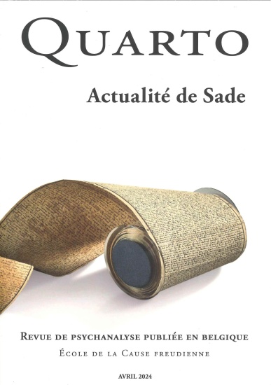 Actualité de Sade