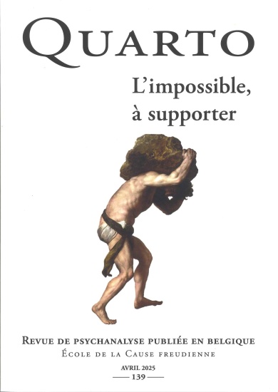 L&rsquo;impossible, à supporter
