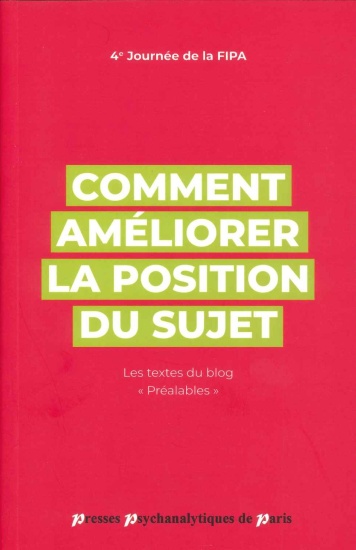 Comment améliorer la position du sujet