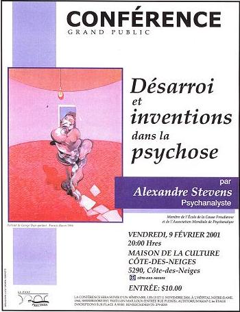 Désarroi et inventions dans la psychose