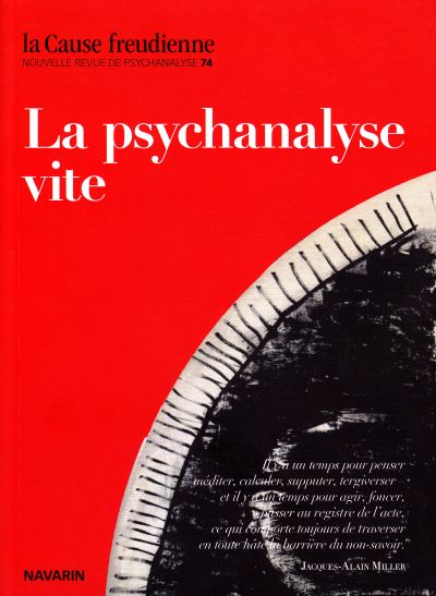 La psychanalyse vite